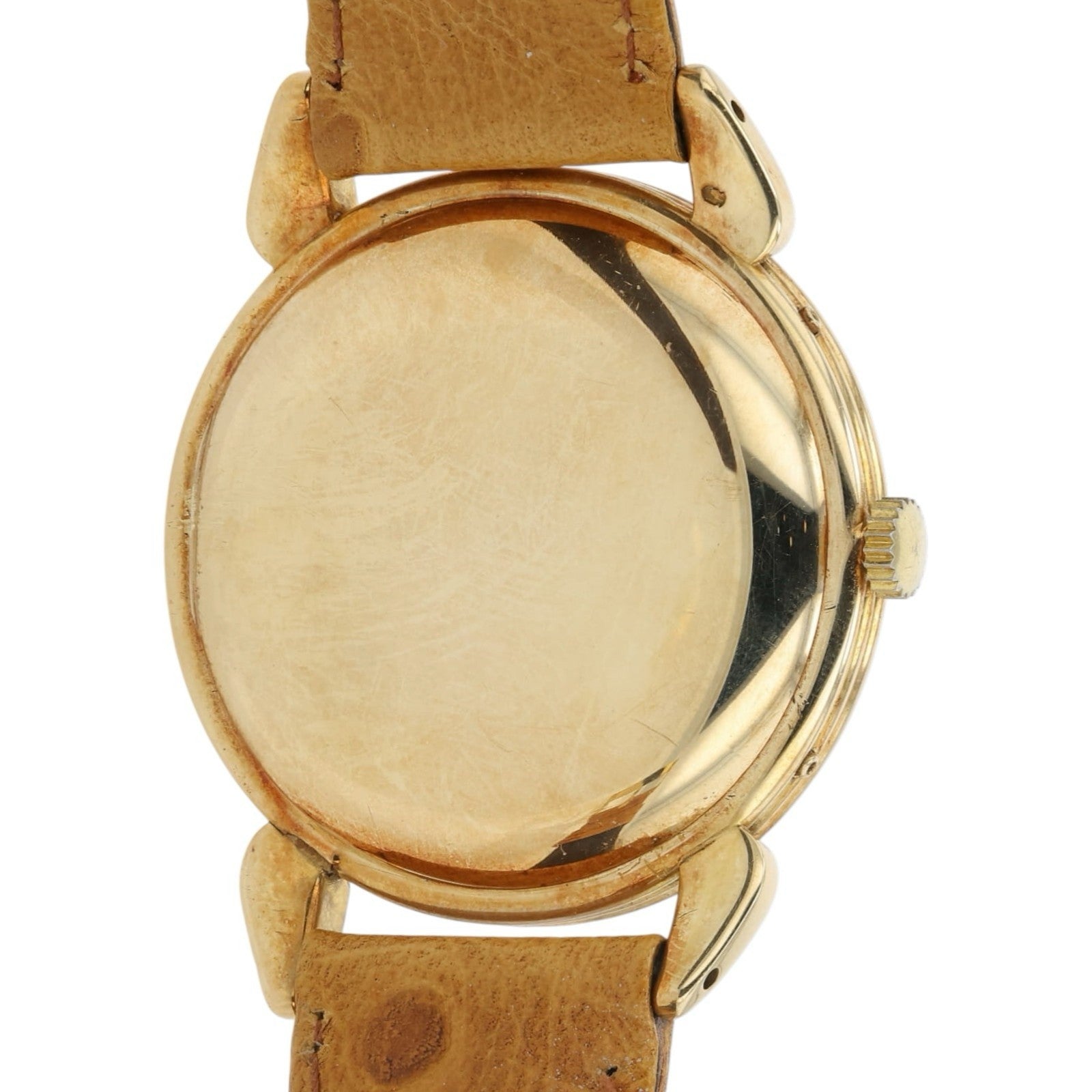 Movado Calendograph Silver Dial 14k Solid Gold 34mm Manual Wind Unisex 44823