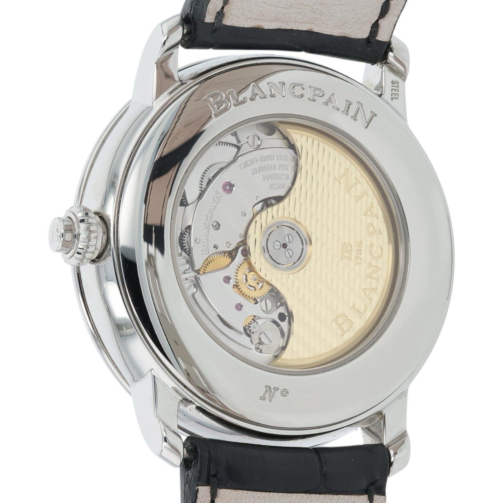Blancpain Villeret Steel White Dial 40mm Automatic Men’s Watch 6660-1127-55B