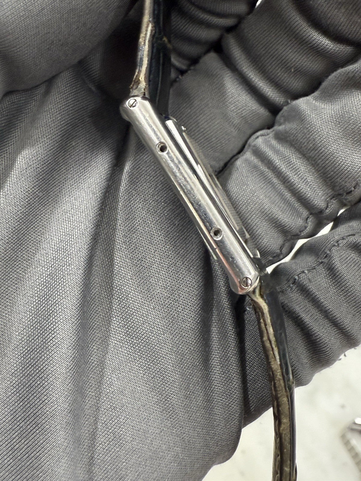 Cartier Tank Basculante Small 25 x 22mm Quartz Steel W1011158 Selling As-Is