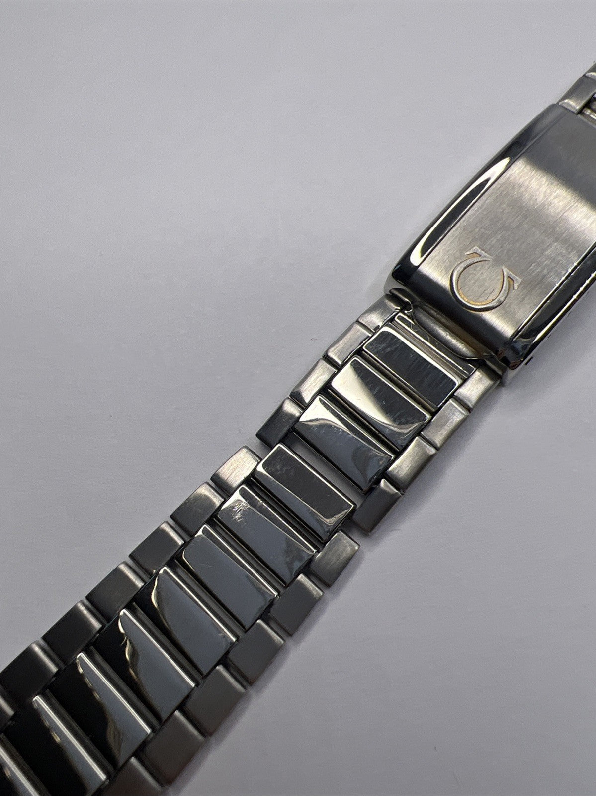 1960's Omega Speedmaster 1039 Steel Stretch Bracelet w/ 20mm 516 End Links -READ