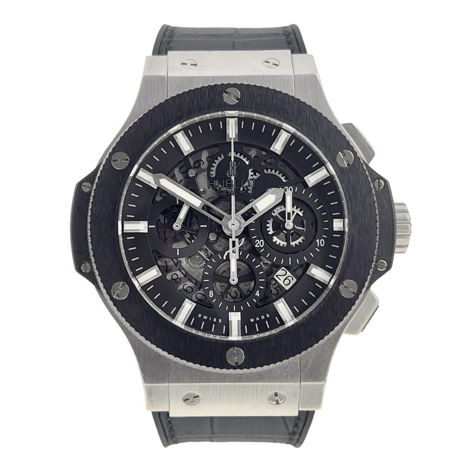 Hublot Big Bang Aero Bang Steel Black 44mm Automatic Men’s Watch 311.SM.1170.GR