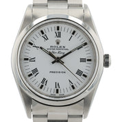 Rolex Air King White Dial Stainless Steel 34mm Automatic Men’s Watch 14000