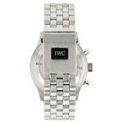 IWC Pilots Chronograph Black Dial Steel 43mm Automatic Men's Watch IW377701
