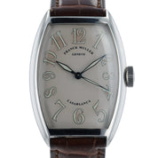 Franck Muller Casablanca Silver Dial Steel 32mm Automatic Men’s Watch 5850