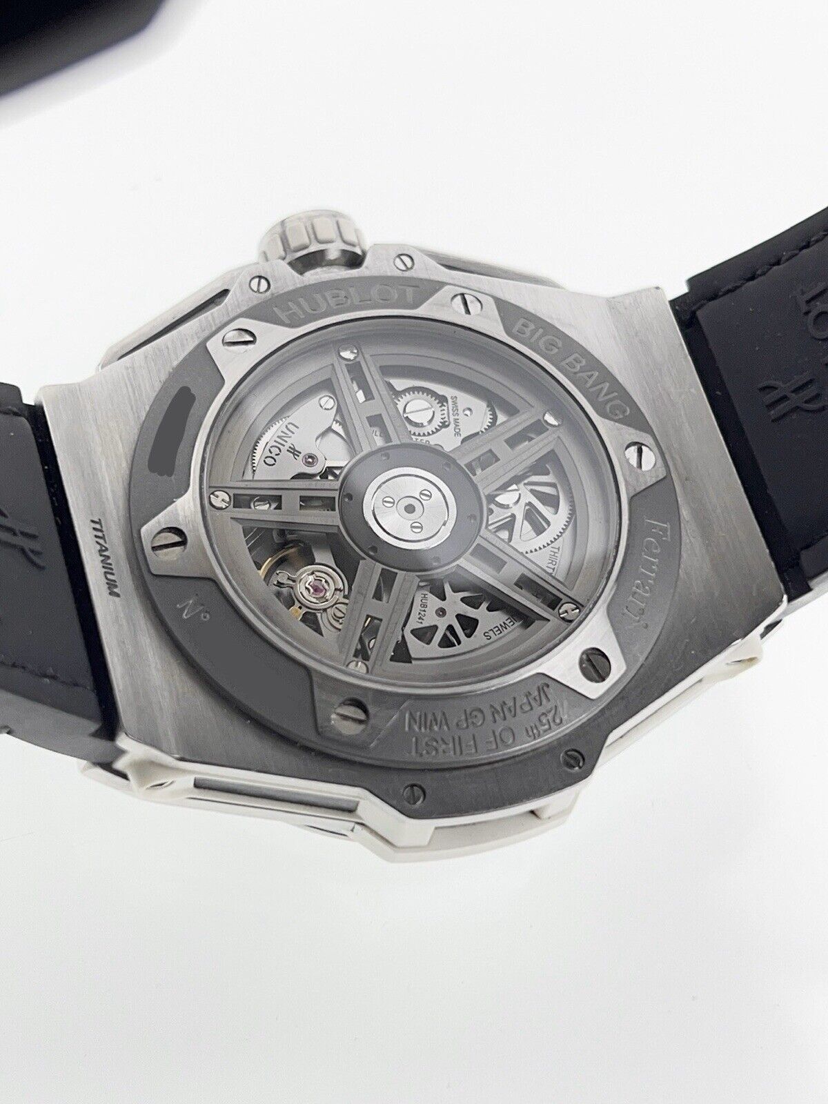 Hublot Big Bang Ferrari Automatic Titanium Limited Ed. 45mm 401.NE.0123.VR.FJP13