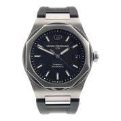 Girard Perregaux Laureato Stainless Steel Black Dial 42mm Automatic Men’s 81010