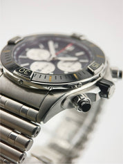 Breitling Chronomat Stainless Steel Black Dial 44mm Automatic Men’s Watch AB0136