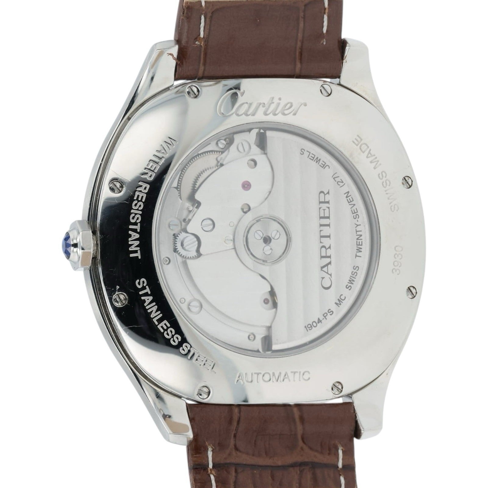 Cartier Drive de Cartier Silver Dial Steel 40mm Automatic Men’s Watch WSNM0004