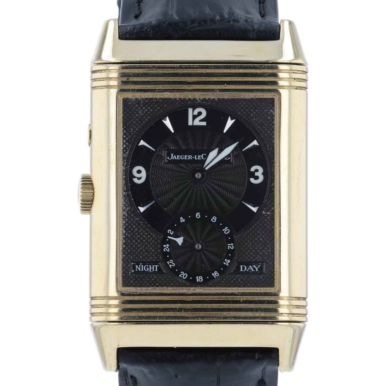 LeCoultre Reverso Duo Face 18k Gold Manual Wind 26mm Men's Watch Q2711120