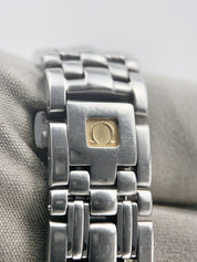 Omega Seamaster Ladies 300M Quartz Movement Watch Blue Dial Ref. 596.1505