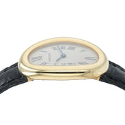 Cartier Baignoire Ivory Dial 18k Yellow Gold 23mm Quartz Women’s Watch W1506056