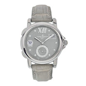 Ulysse Nardin Dual Time Steel Gray Dial 37mm Automatic Women's Watch 243-22