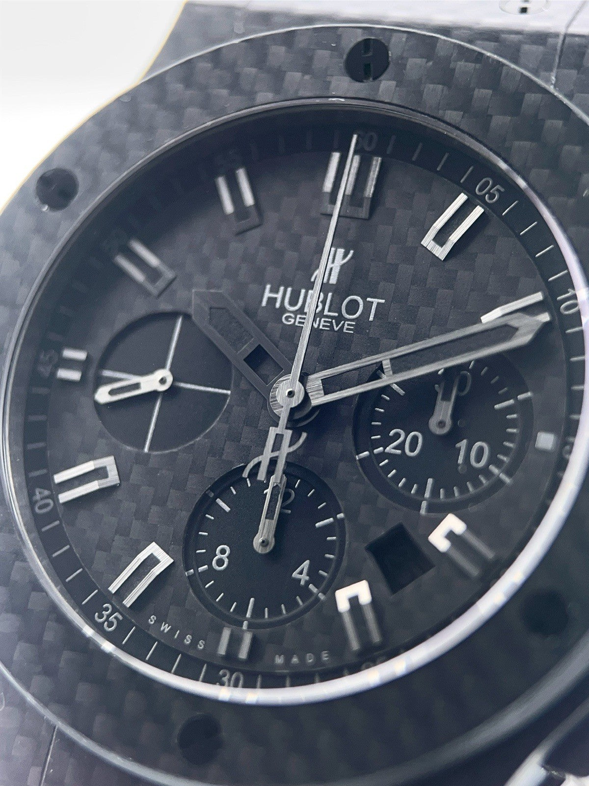 Hublot Big Bang Carbon Black Dial 44mm Automatic Men’s Watch 301.QX.1740.GR