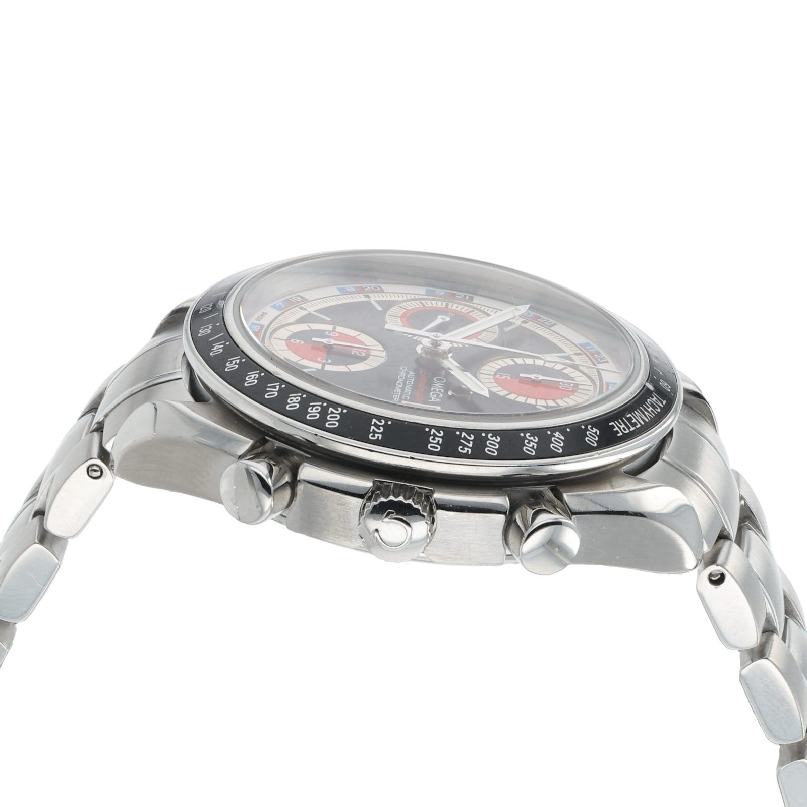 Omega Speedmaster Date Stainless Steel Black Dial 40mm Automatic Mens 3210.52.00