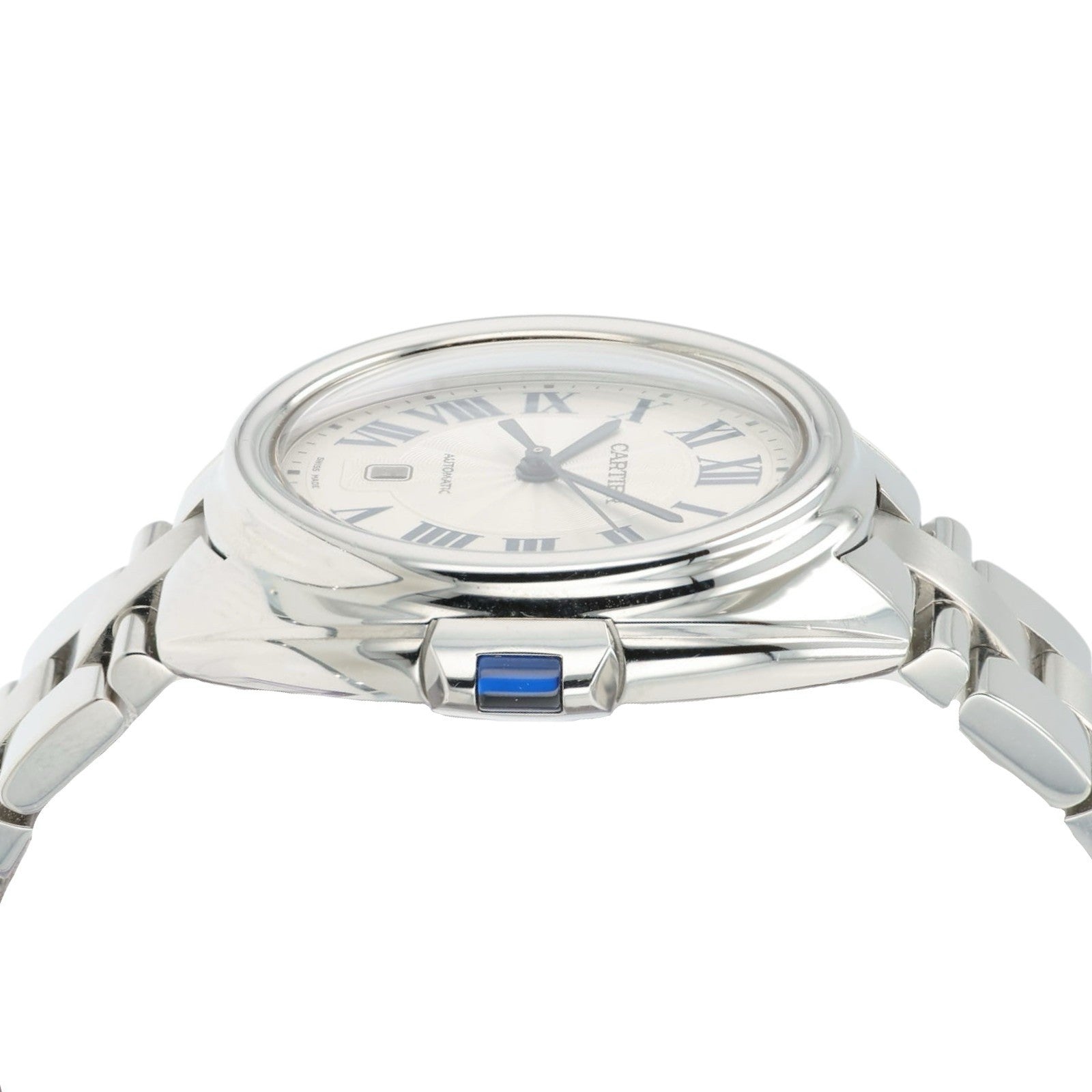 Cartier Cle de Cartier Silver Dial Steel 31mm Automatic Womens Watch WSCL0005