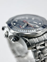 Omega Men's 212.30.44.50.03.001 Seamaster Diver Co-Axial Chrono Blue Dial Watch