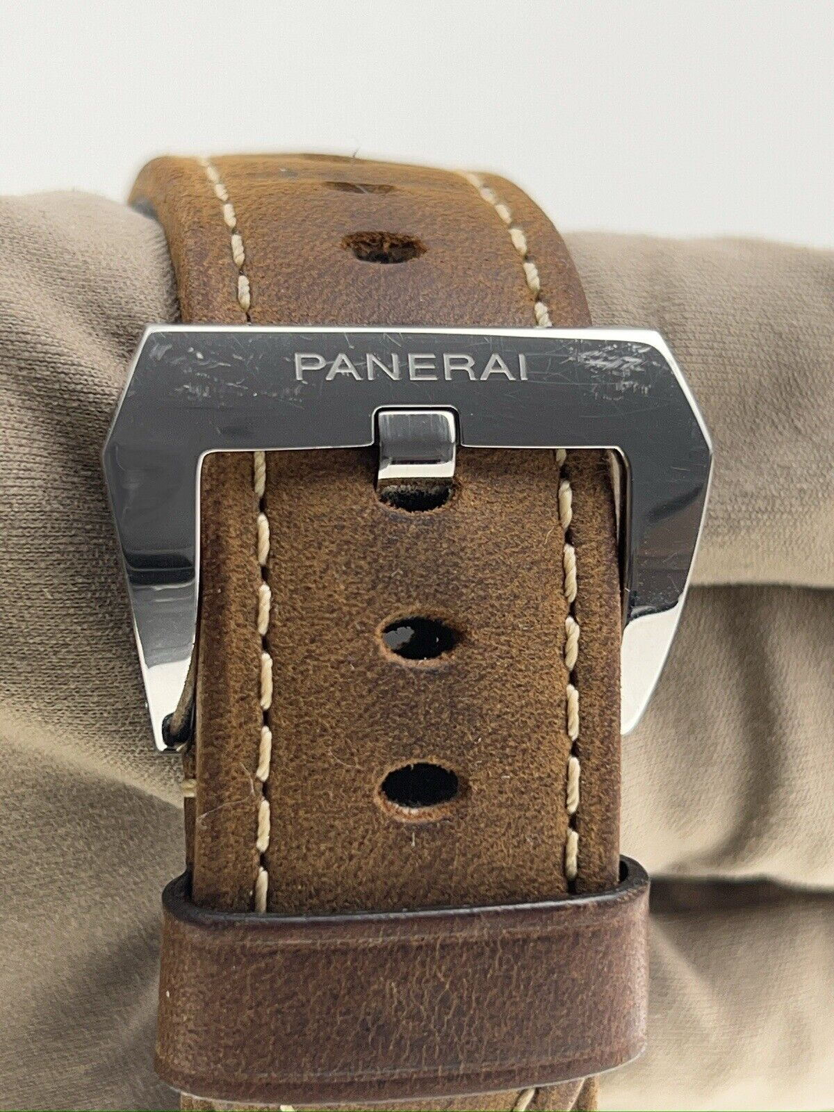 Panerai Luminor Base 8 Days Steel 44mm Automatic Men’s Watch PAM00560