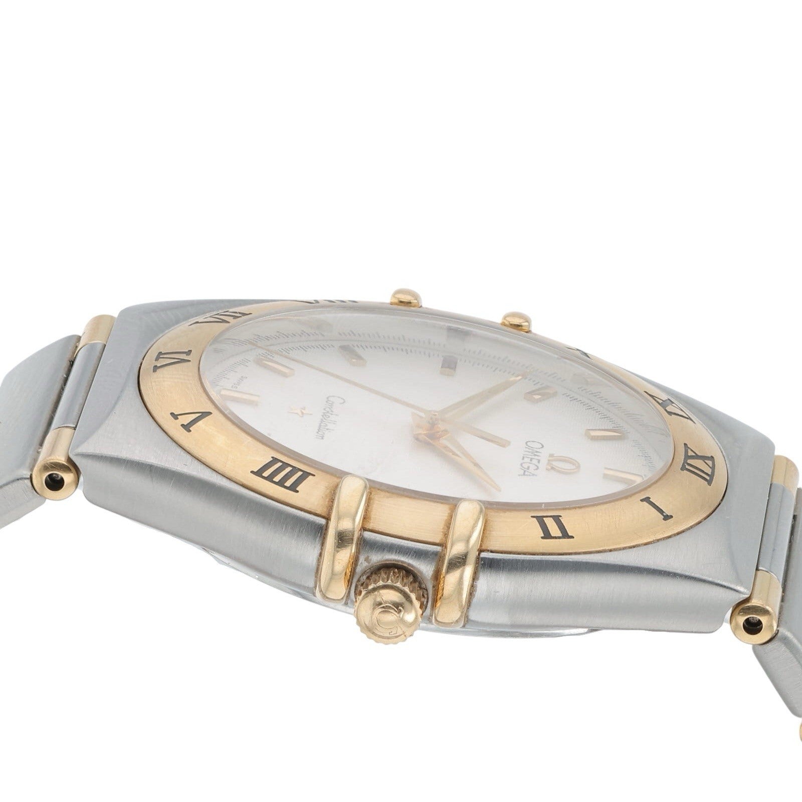 Omega Constellation Steel & Gold White Dial 33mm Quartz Movement Men’s 1312.30