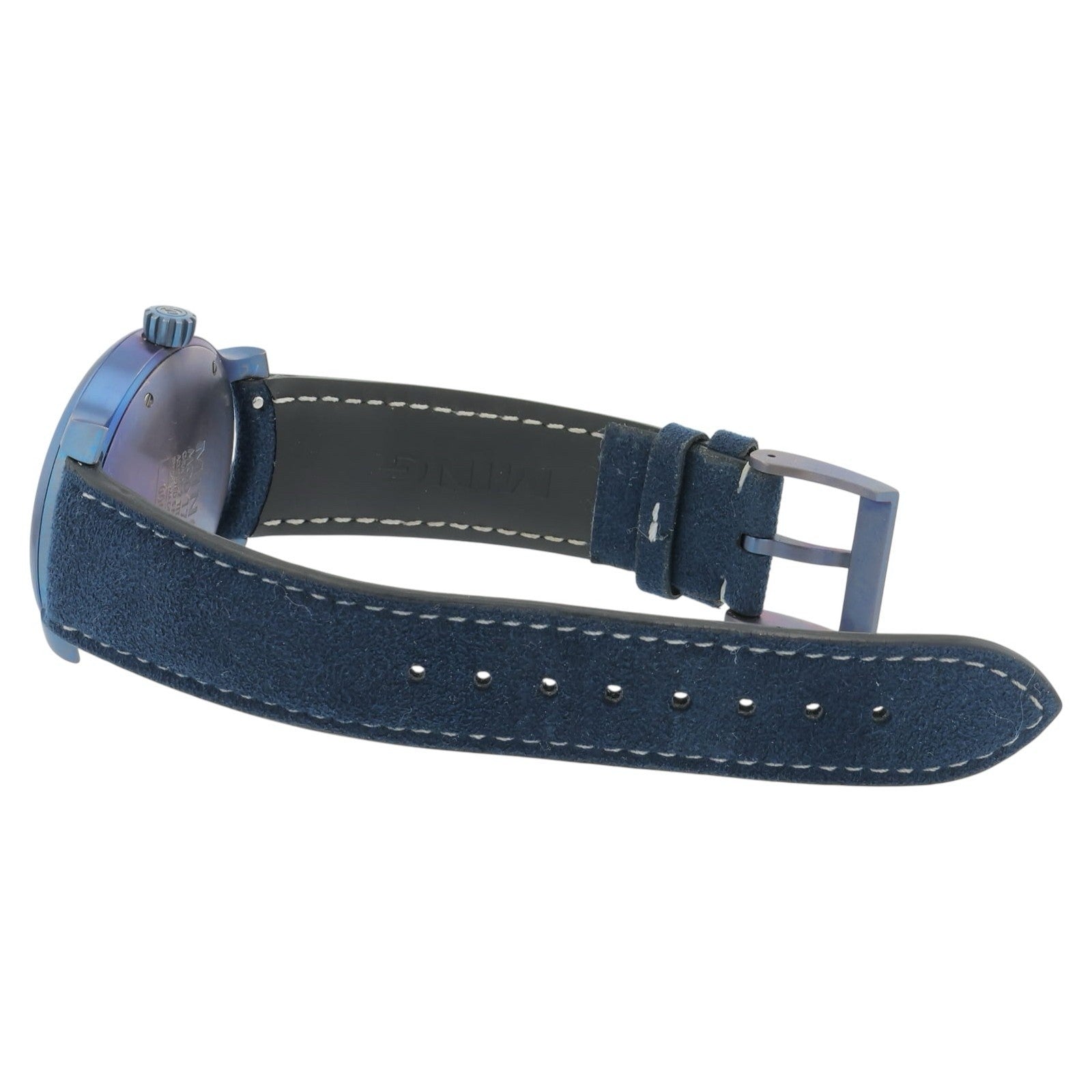 Ming First Anniversary Ultra Blue Titanium Blue Dial 38mm Automatic Men’s 17.03