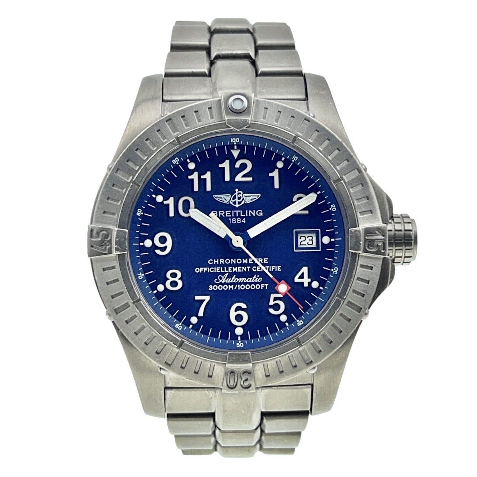 Breitling Avenger Seawolf Titanium Blue 44mm Automatic Men’s Watch E17370