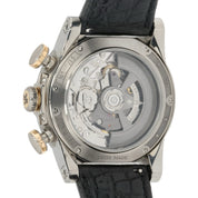 Louis Moinet Geograph Black Dial Steel and Rose Gold 45.5mm Automatic Mens Watch