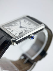 Cartier Tank Solo XL Steel Silver Color Dial 31mm Automatic Men’s Watch WSTA0029