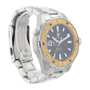 Tag Heuer Aquaracer Calibre 5 Black Dial Steel 43mm Auto Men's Watch WAJ2150