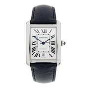 Cartier Tank Solo Stainless Steel Silver Color Dial 31mm Automatic Mens WSTA0029