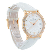 Blancpain Villeret 18k Rose Gold Mother Of Pearl Dial 34mm Automatic Womens 6604