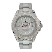 Rolex Yacht-Master Stainless Steel Silver Dial 40mm Automatic Mens Watch 16622