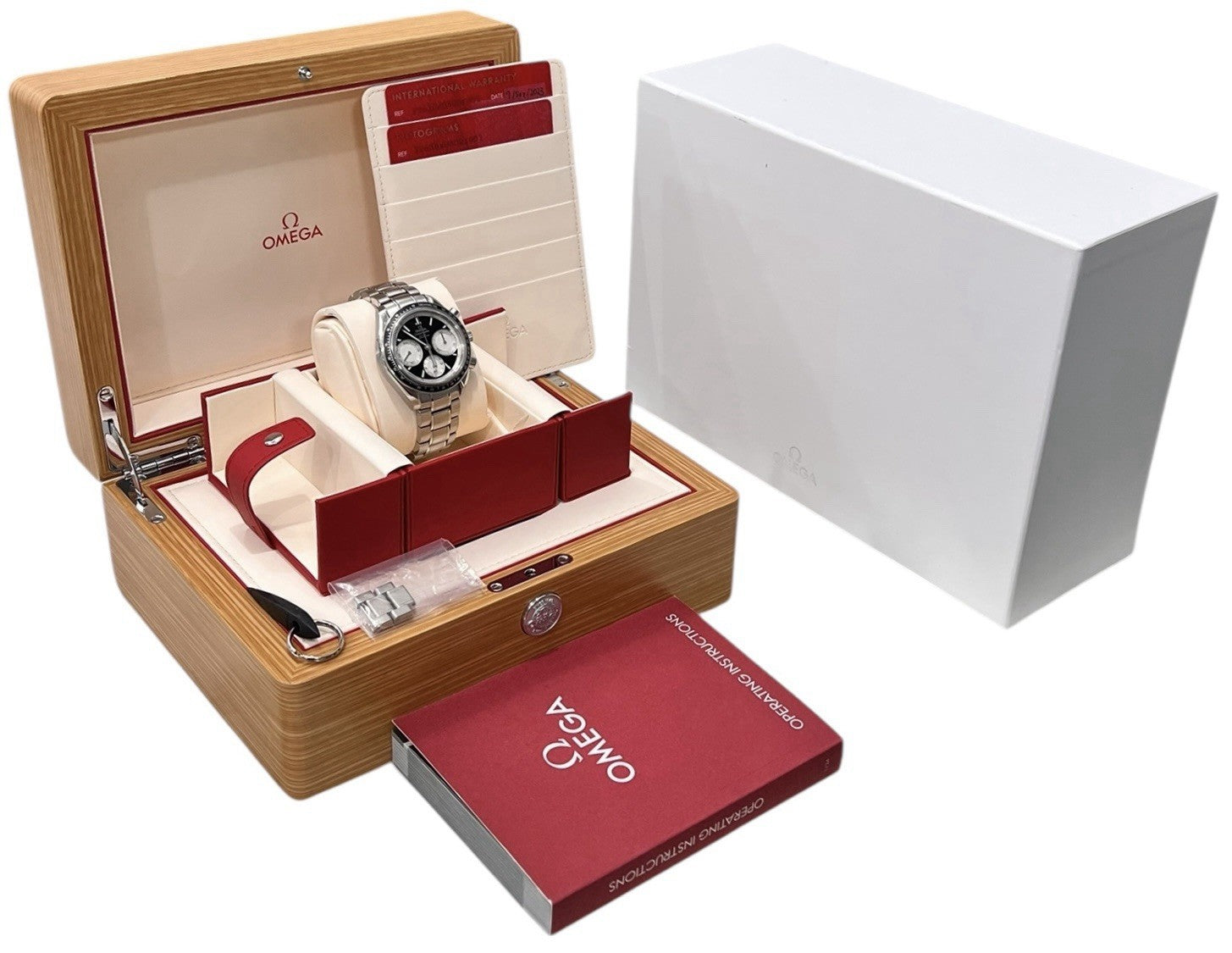 Omega Speedmaster Steel Black Dial 40mm Automatic Mens Watch 326.30.40.50.01.002