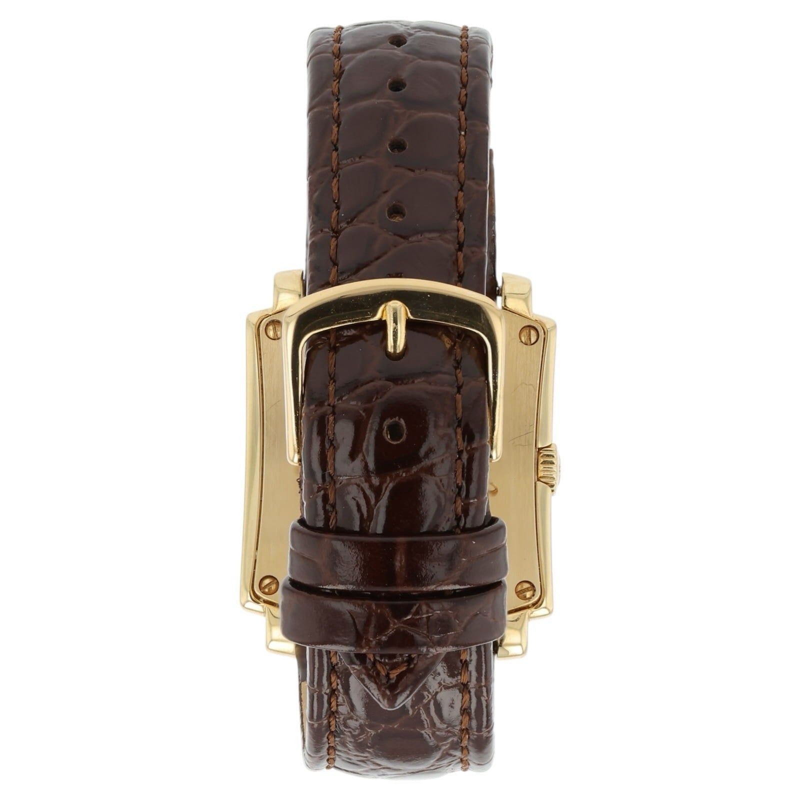 Patek Philippe Gondolo Silver Dial 18k Yellow Gold 30x38mm Manual Wind Mens 5024