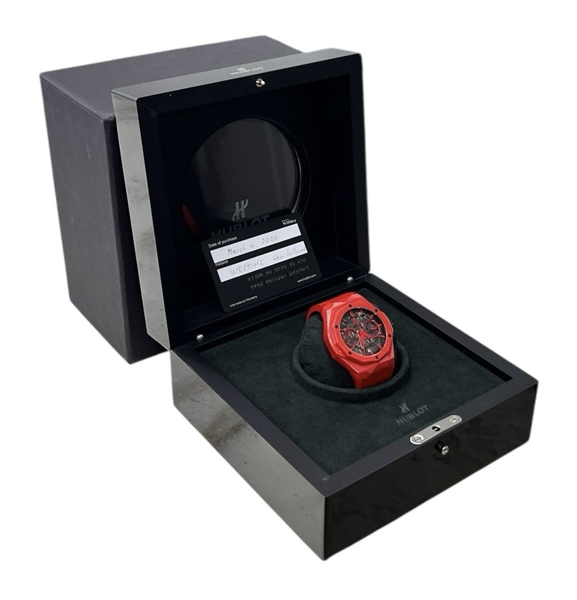 Hublot Classic Fusion Ceramic Skeleton Dial 45mm Automatic 525.CF.0130.RX.ORL19