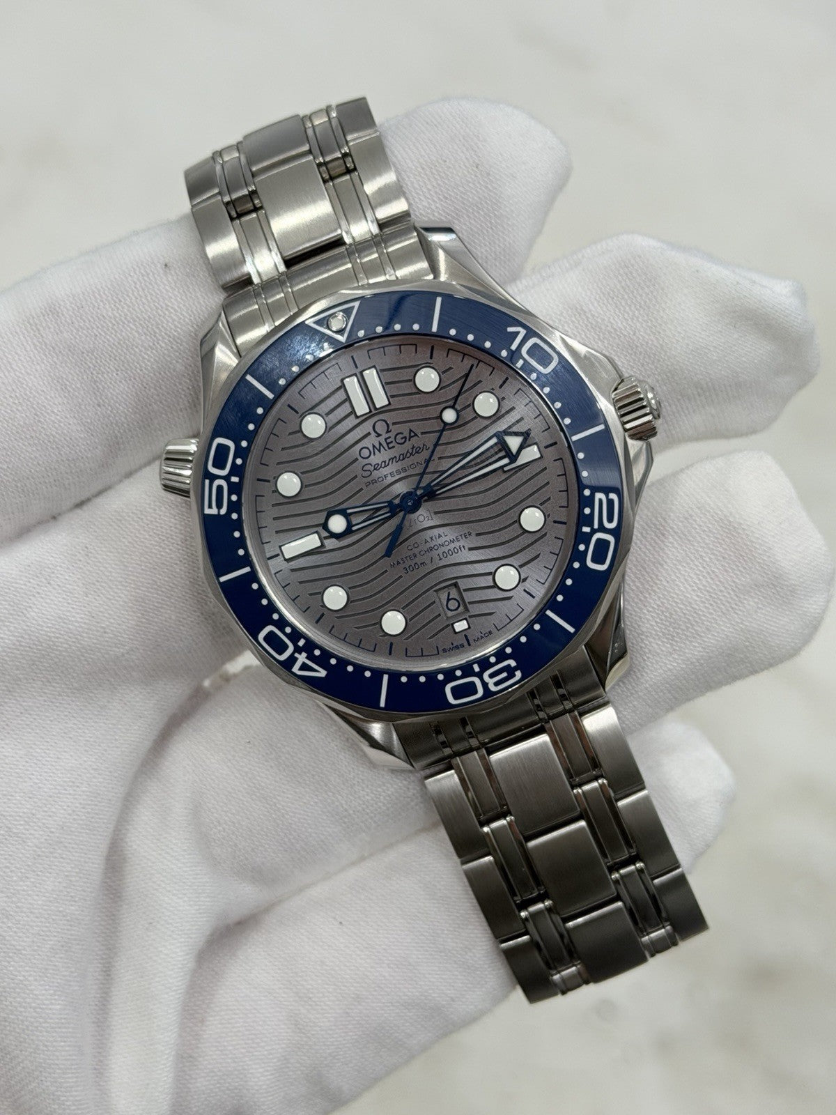 Omega Seamaster Steel Gray Dial 42mm Automatic Watch 210.30.42.20.06.001