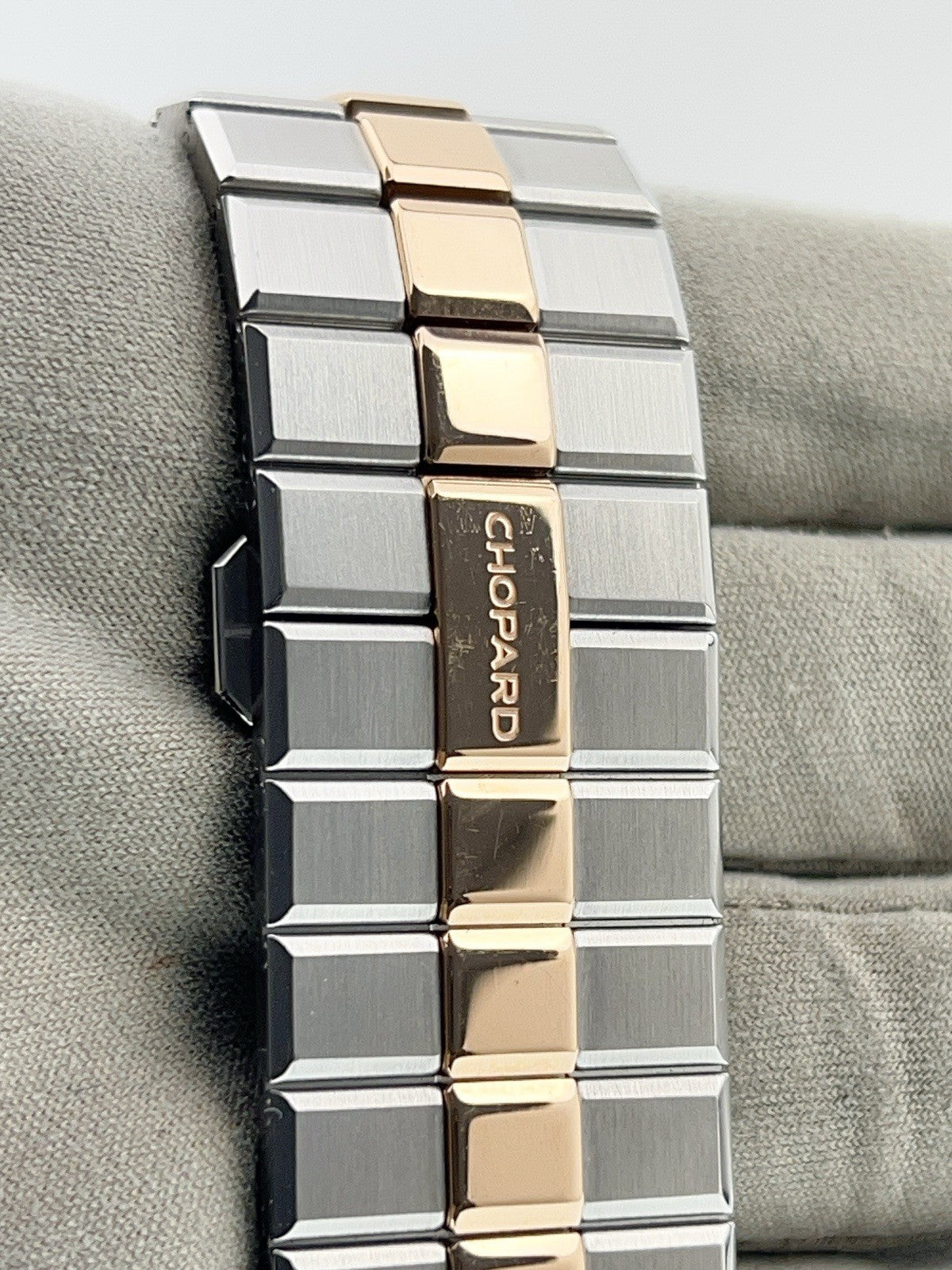 Chopard Alpine Eagle Gold & Steel Black Dial 44mm Men’s Watch 298609-6001