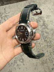 Panerai Luminor Marina 8 Day 44mm Manual Steel Watch PAM590 PAM00590
