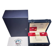 NEW 2025 Omega Speedmaster Snoopy Edition Steel Blue 42mm Manual Men's Watch