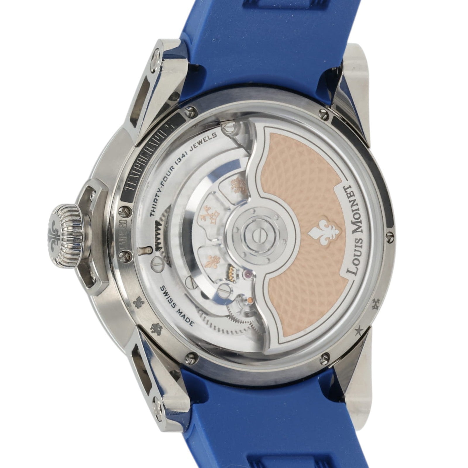 Louis Moinet Tempograph Spirit Skeleton Dial Titanium 41mm Automatic Mens LM8520