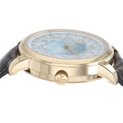 Vacheron Constantin Patrimony World Time 18k Rose Gold Automatic Watch 86060
