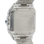 Cartier Santos Silver Dial Gold & Steel 39x47mm Automatic Men’s Watch W2SA0009