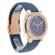 Hublot Classic Fusion 18k Rose Gold Blue Dial 45mm Automatic Mens 520.OX.7180.OX