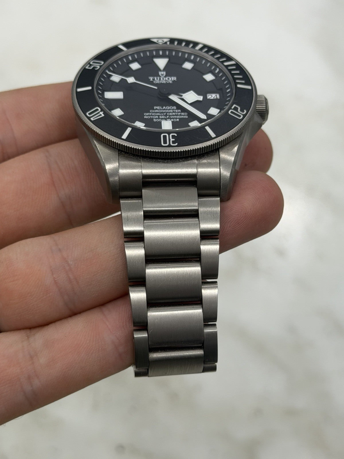 Tudor Pelagos Titanium Black Dial 42mm Automatic Men's Watch 25600TN