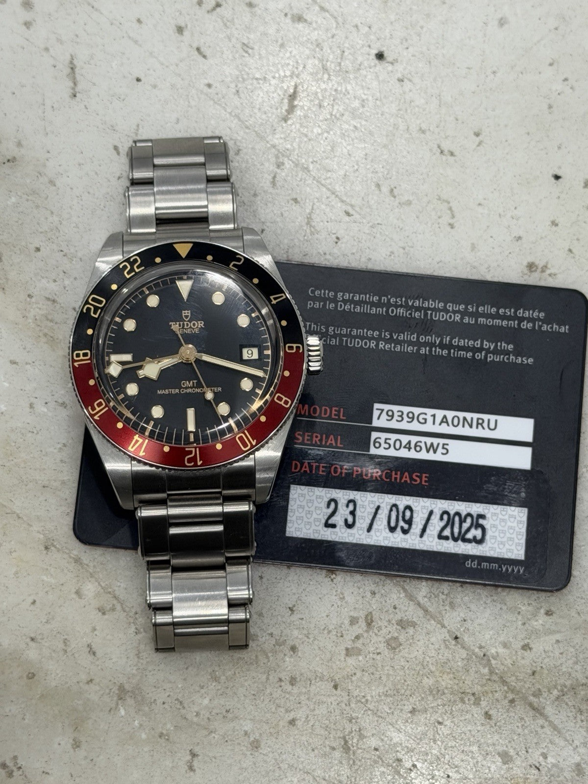 Tudor Black Bay Coke Steel Black Dial 39mm Automatic Men's Watch 7939G1A0NRU