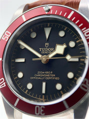 Tudor Black Bay Stainless Steel Red 41mm Automatic Men’s Watch 79230R