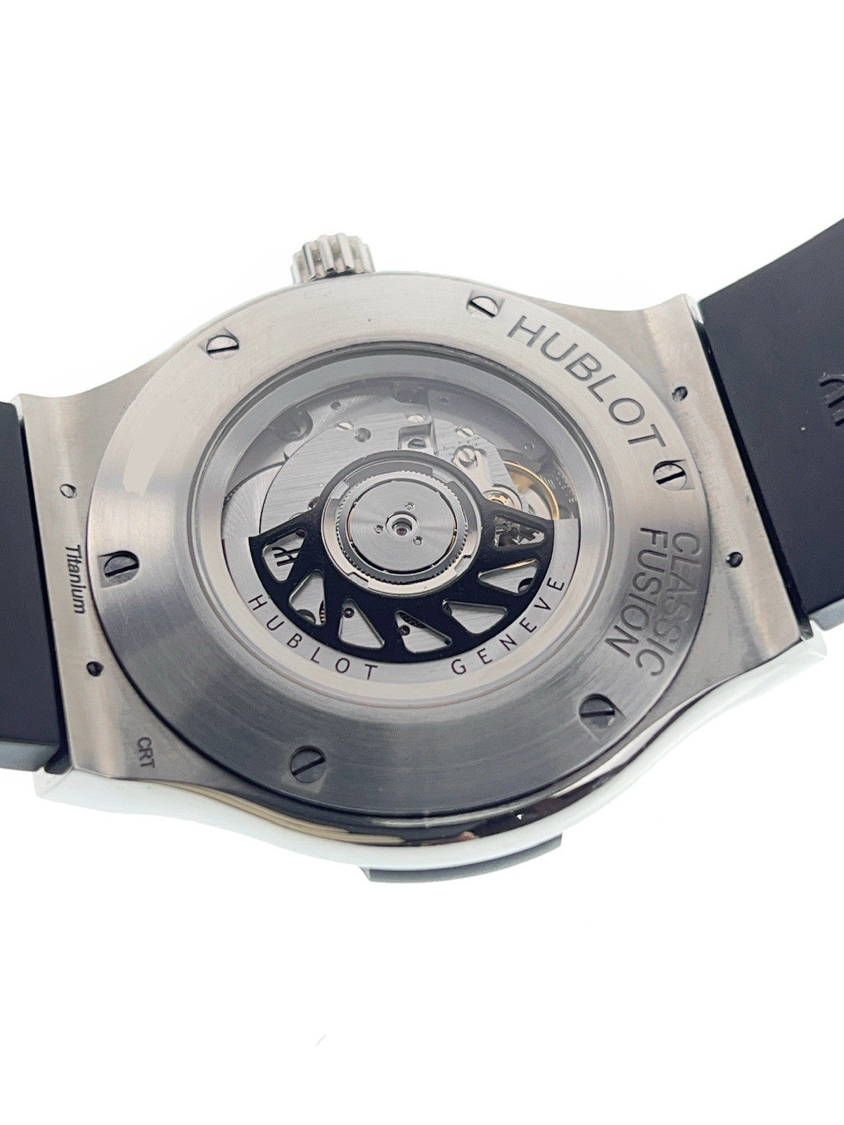 Hublot Classic Fusion Titanium Black Dial 45mm Automatic Mens 511.NX.1170.RX
