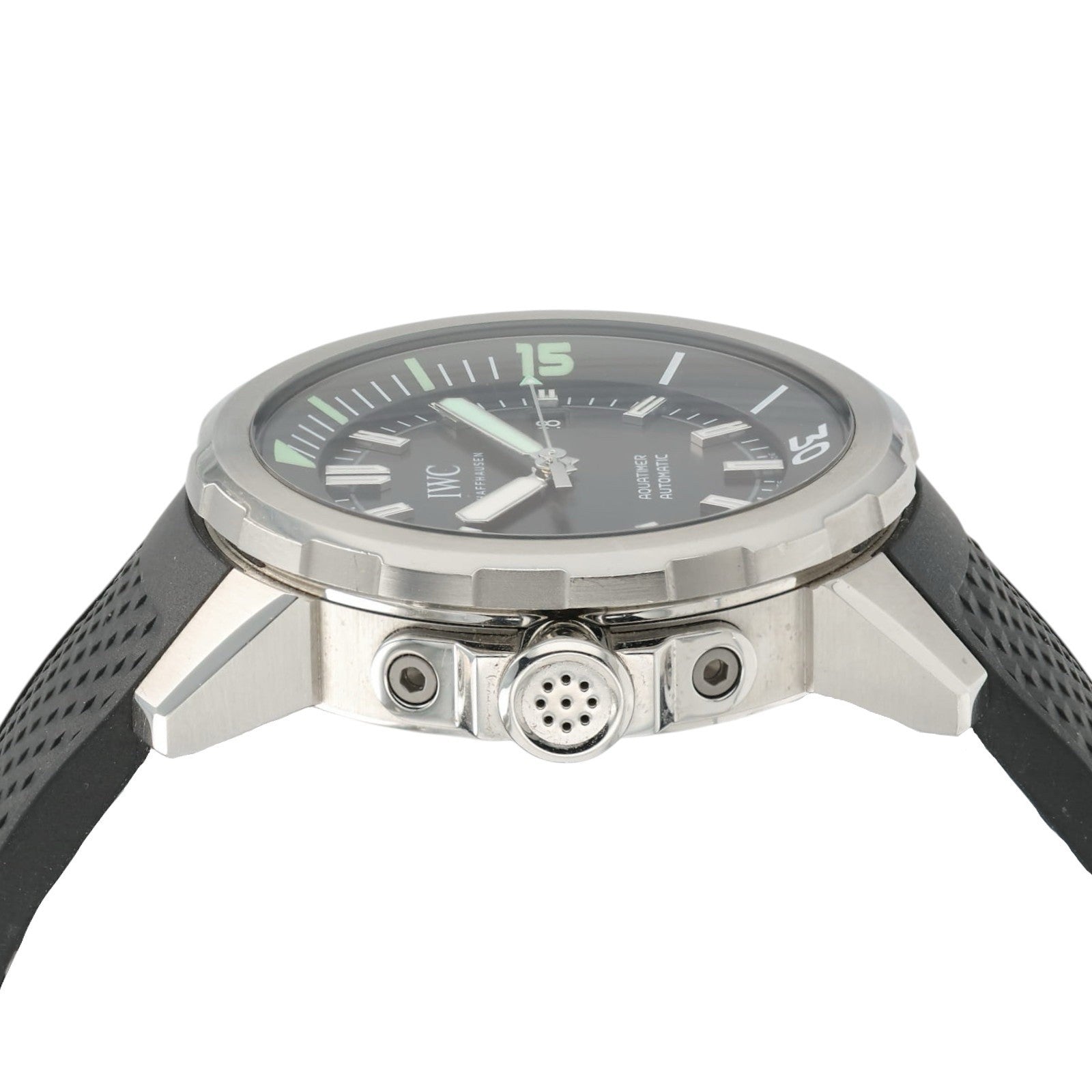 IWC Aquatimer Black Dial Stainless Steel 42mm Automatic Men’s Watch IW329001