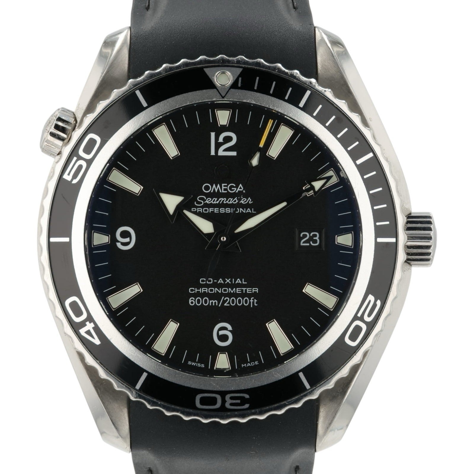 Omega Seamaster Black Dial Stainless Steel 45mm Automatic Men’s Watch 2200.51.00