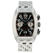 Franck Muller Conquistador Black Dial Steel 35mm Automatic Men’s Watch 8005 CC