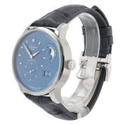Glashutte Original Panomaticlunar Steel Blue Dial 40mm Watch 1-90-02-46-32-01