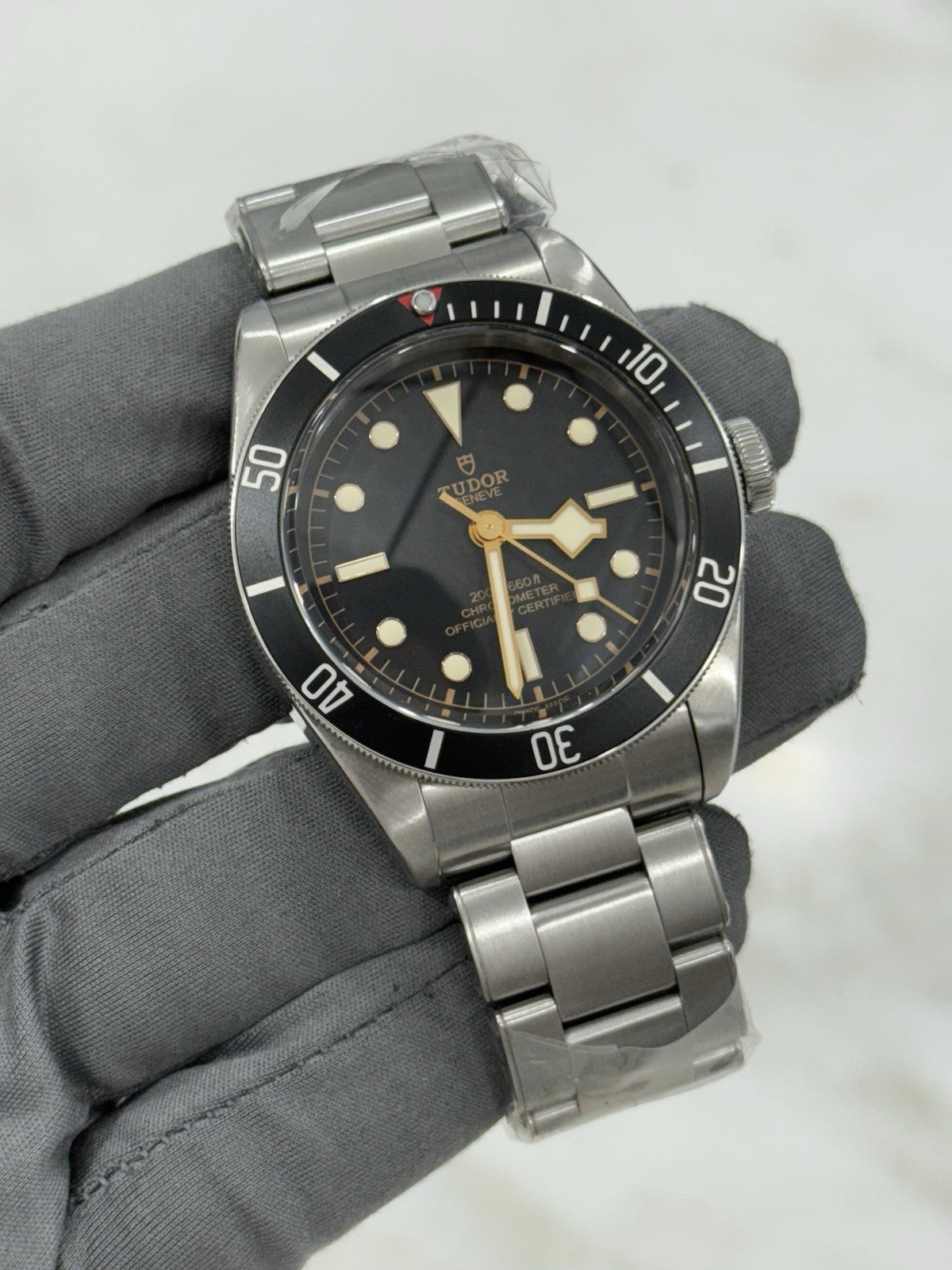 Tudor Black Bay Heritage 79230N Stainless Steel 41mm Black Watch - Box/Papers